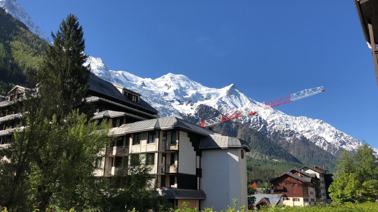 Mont Blanc View Chamonix Apartment Exteriör bild