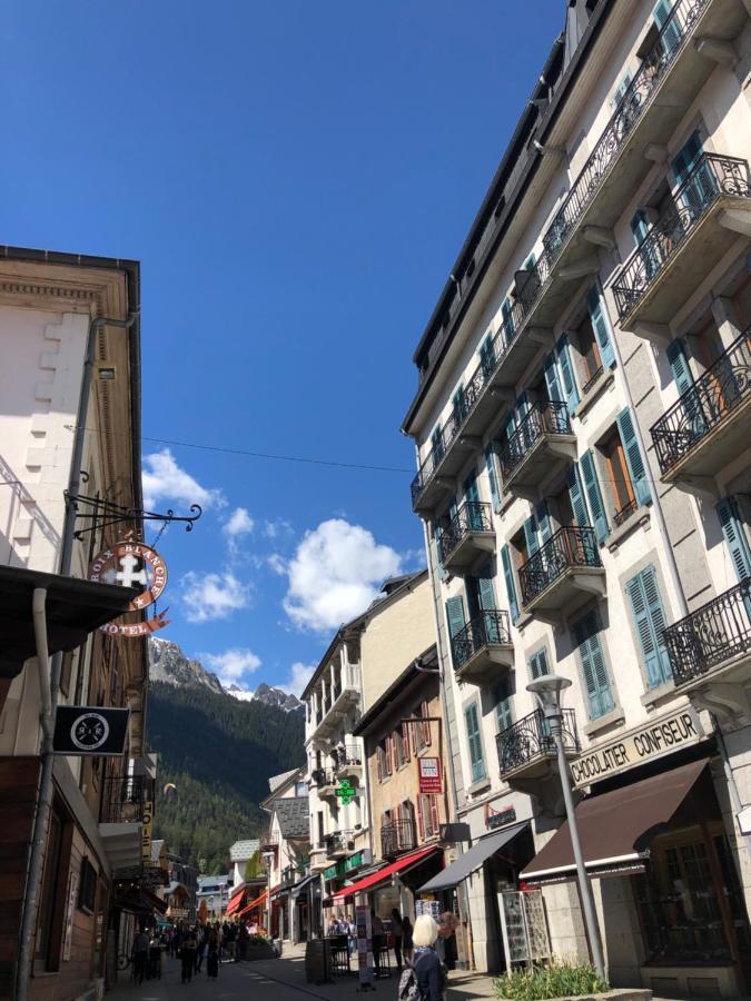 Mont Blanc View Chamonix Apartment Exteriör bild